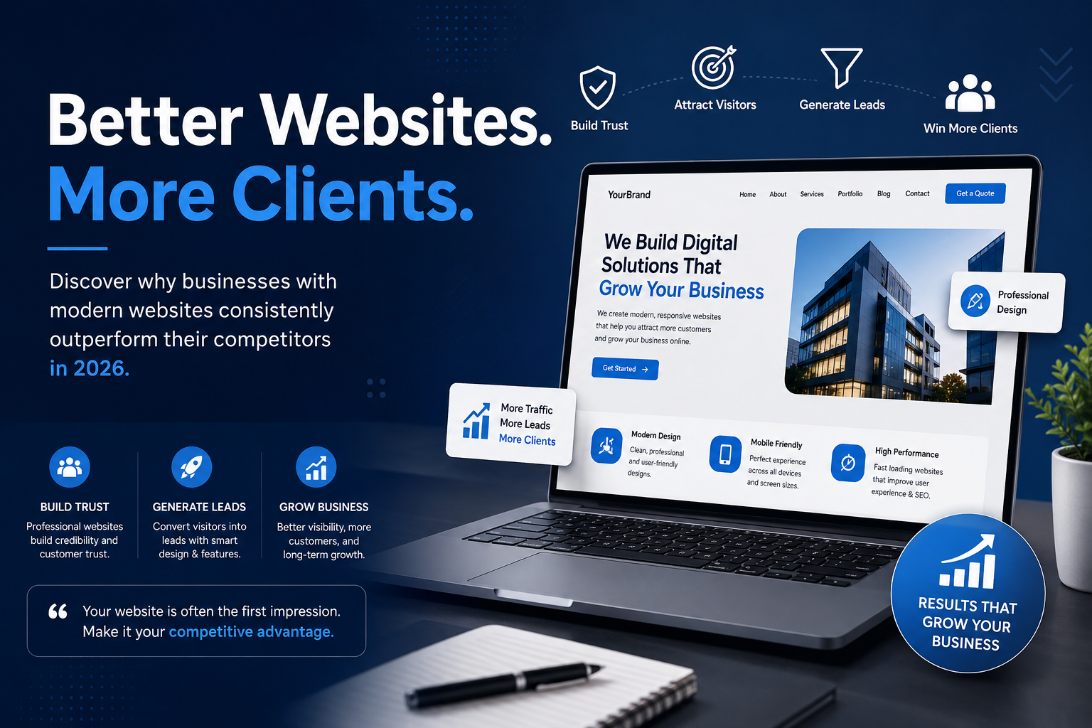 Why Businesses With Better Websites Win More Clients