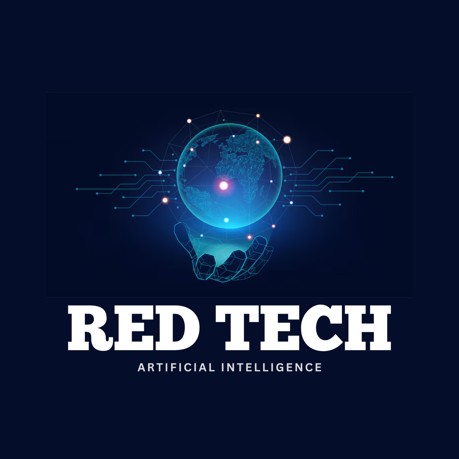 Red Tech AI – Global Identity & Logo Design